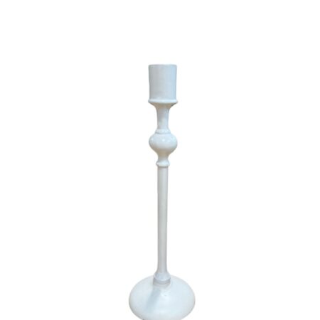 Grote witte kandelaar
