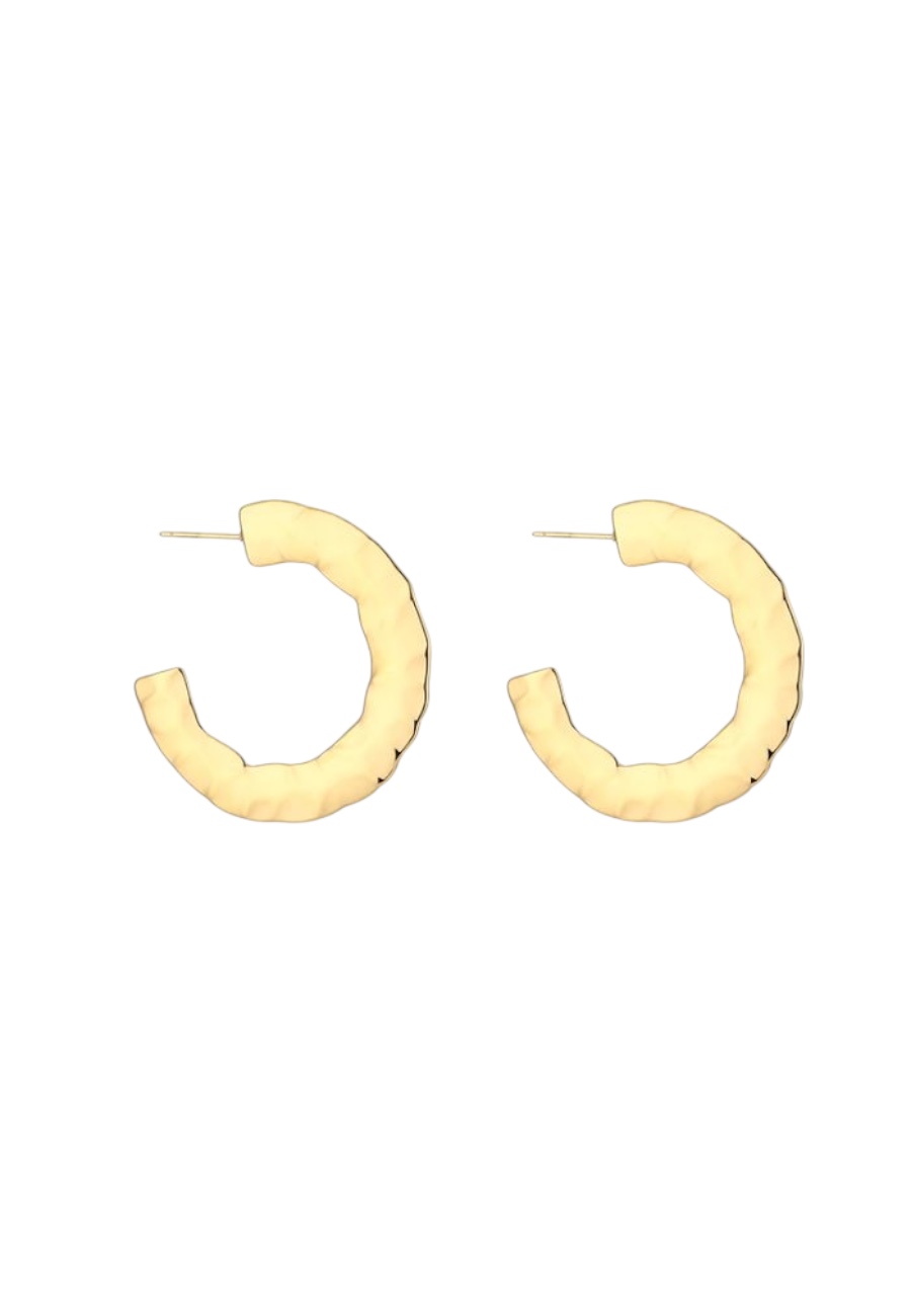 Goudkleurige creolen