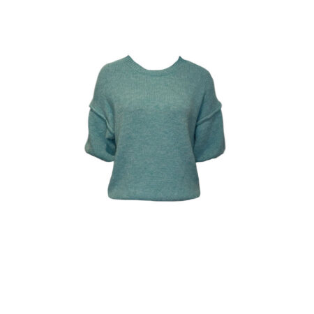 Zeegroen truitje korte mouwen