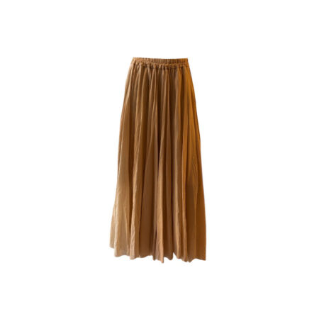 Camel maxi skirt