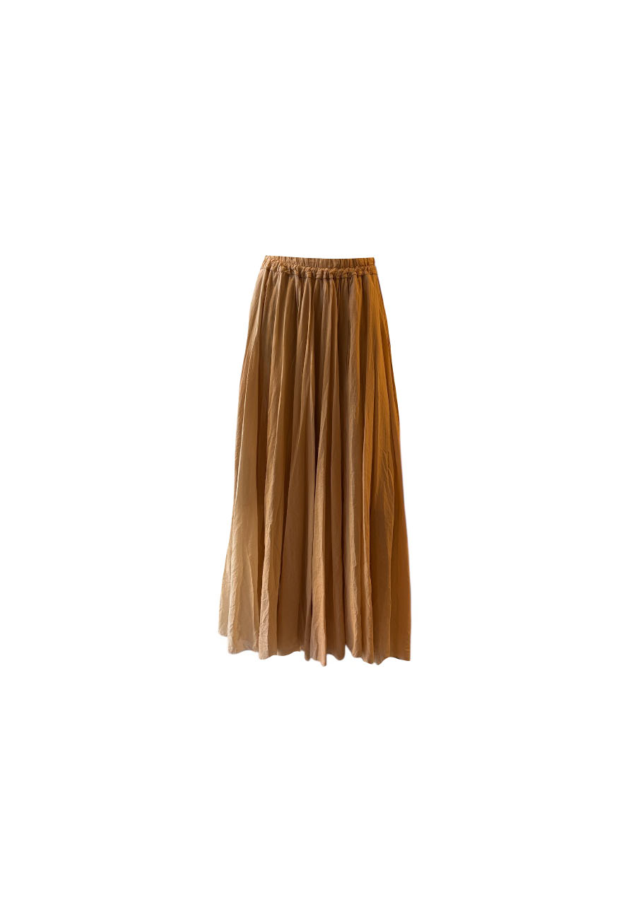 Camel maxi skirt