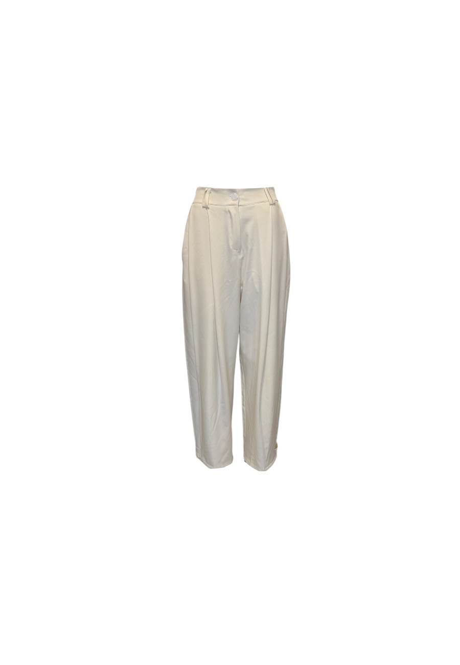 Off white balloon broek