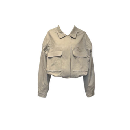 Khaki bomber jack