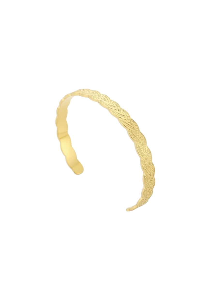 Goudkleurig bangle armbandje