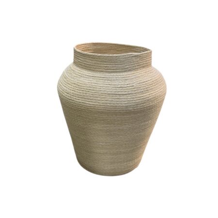 Grote papiertouw vaas