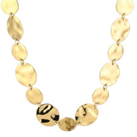 Goudkleurig bollen ketting