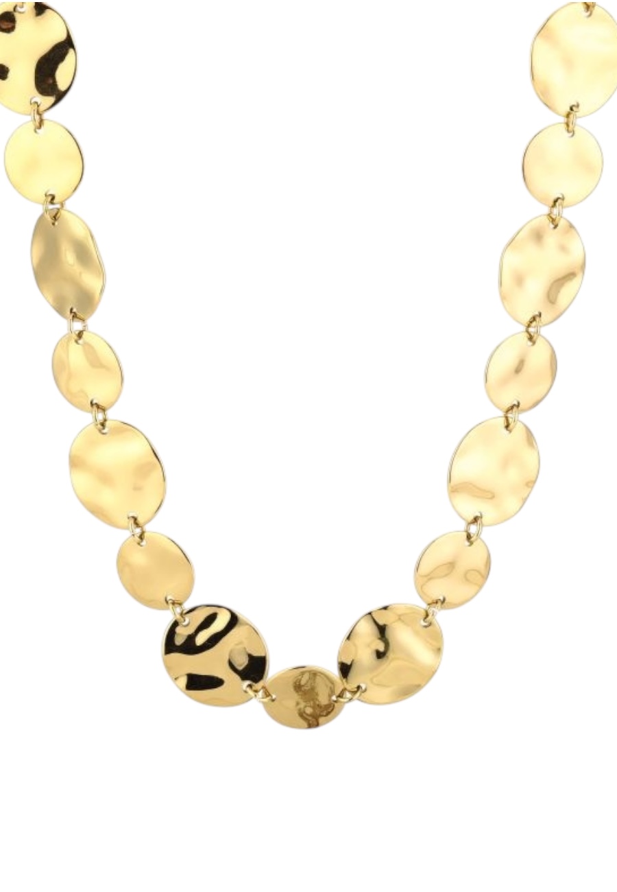 Goudkleurig bollen ketting