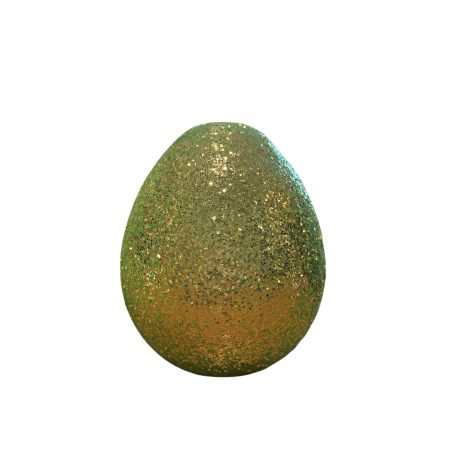 Glitter groen paas ei