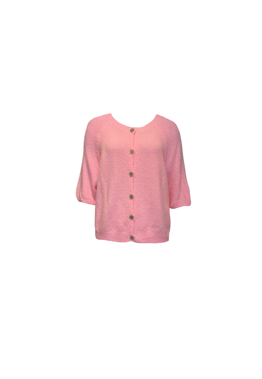 Basic vestje roze