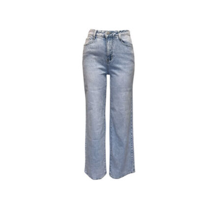 Lichte wide leg jeans