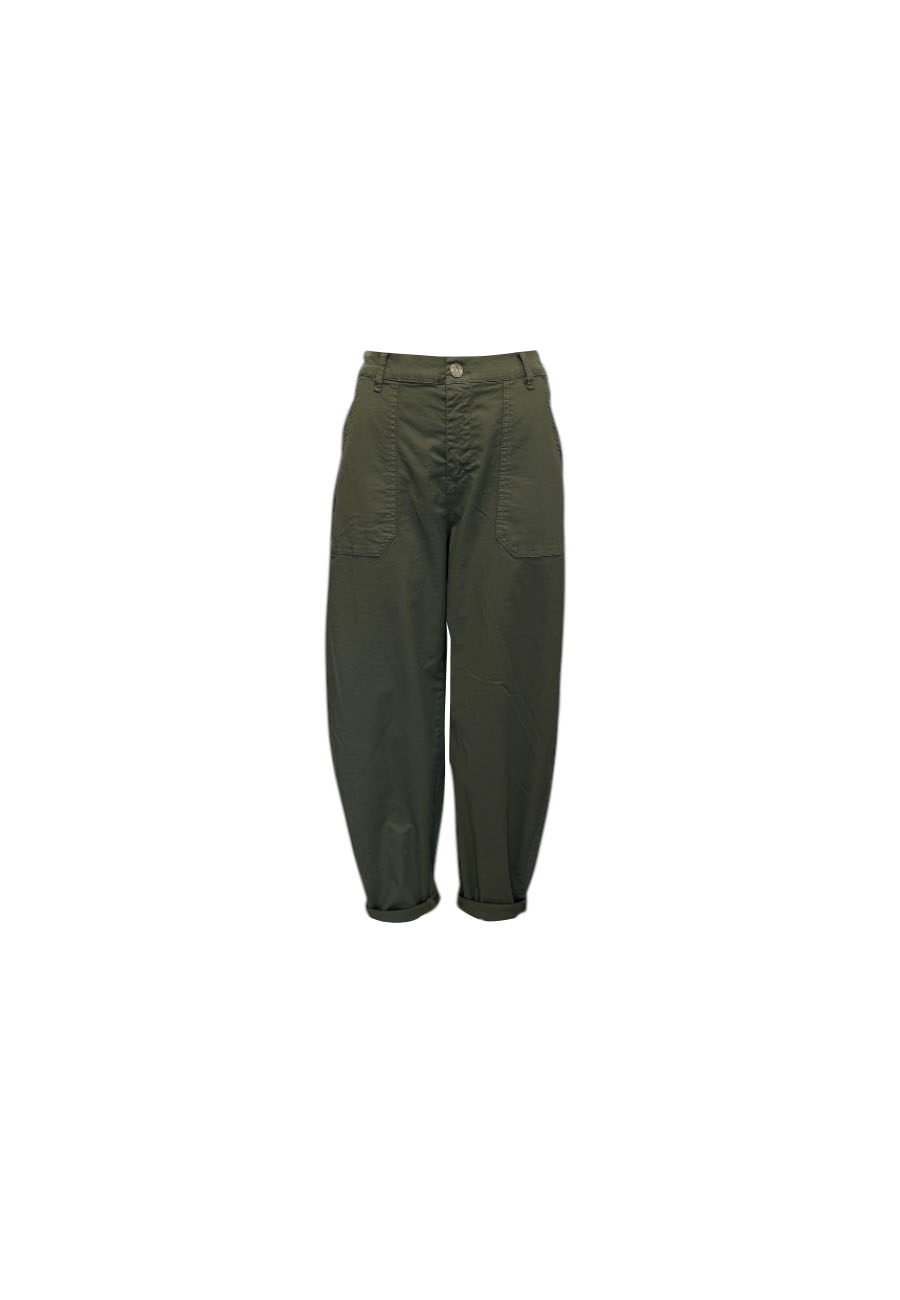 Army groene barrel broek