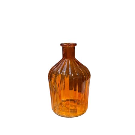 Glazen vaasje, kandelaar