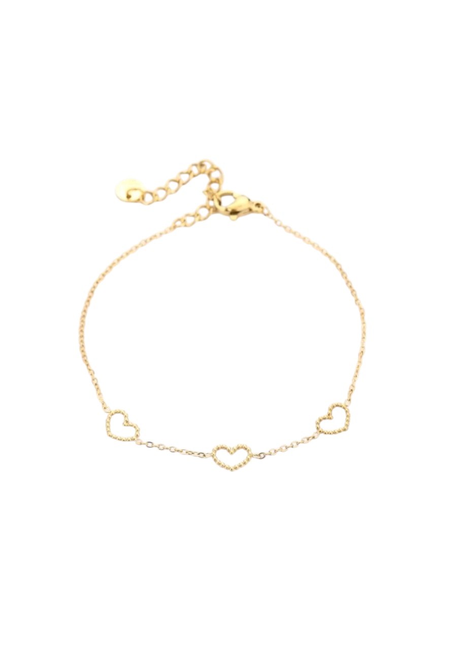 Goudkleurig verstelbaar armbandje