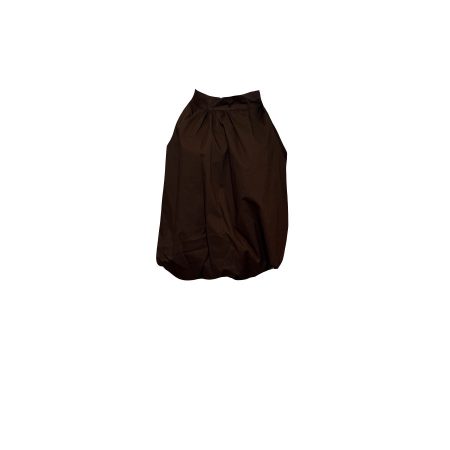 Donkerbruine halter top