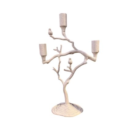 Kandelaar met vogeltjes