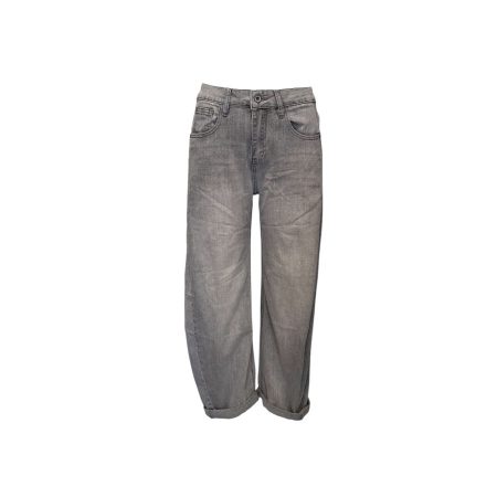 Grijze barrel jeans