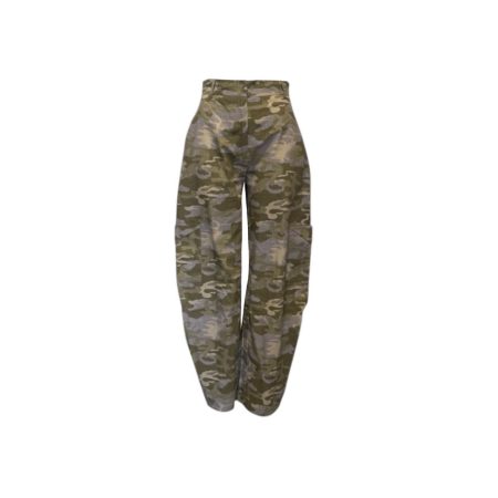 Lichte barrel camouflage broek