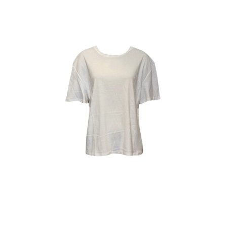 Wit oversized basic shirt