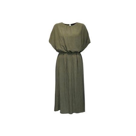 Army groene maxi dress