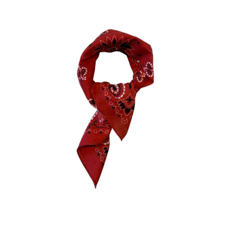 Bandana rood paisley