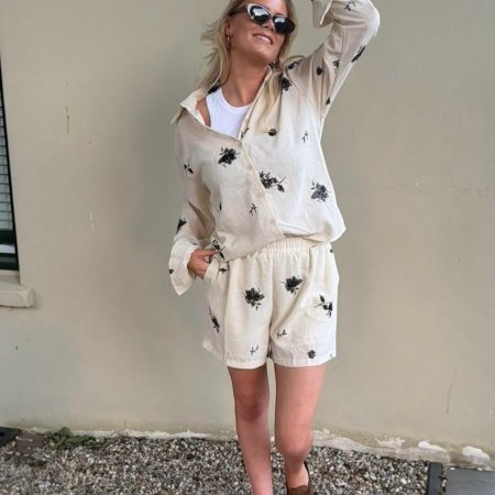 Beige matching set