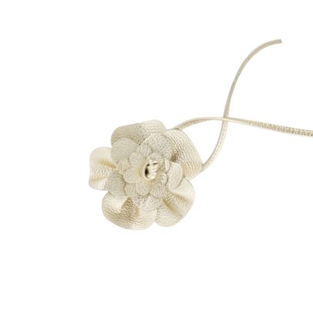 Metallic wikkelriem met bloem