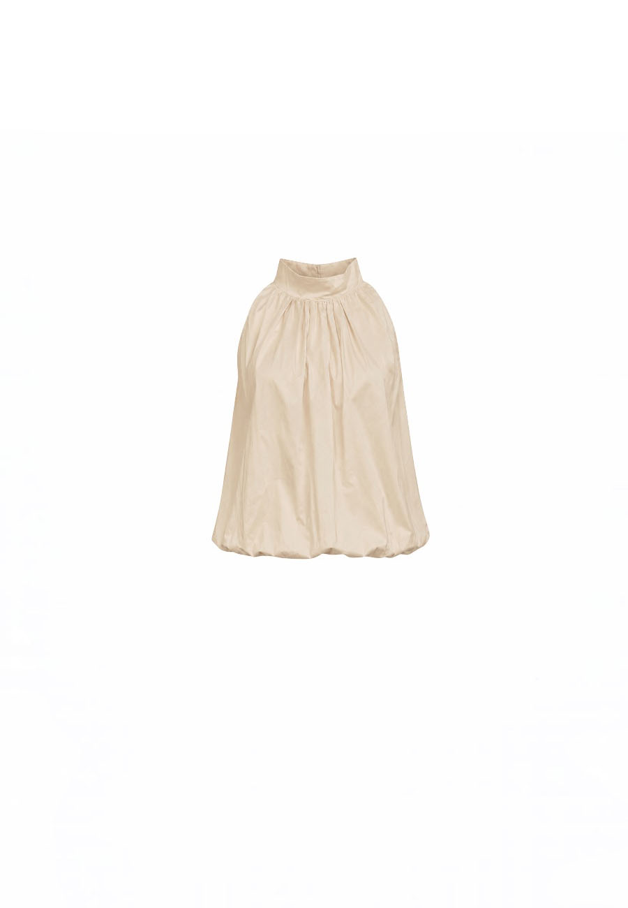 Beige halter top