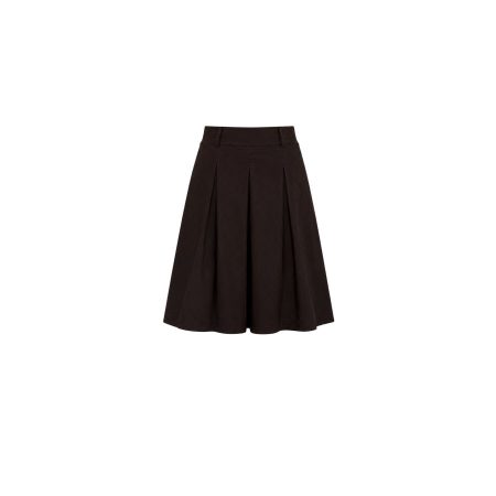Donkerbruine skort