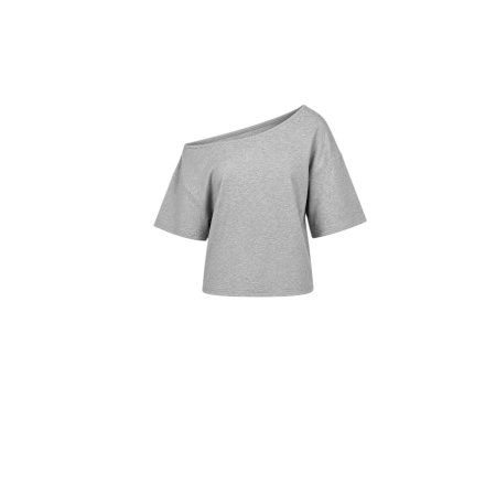 Grijs mêlee off shoulder shirt