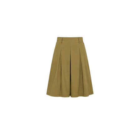 Olijfgroene skort