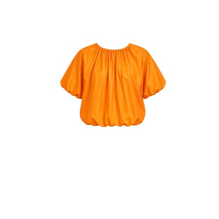 Oranje cropped top