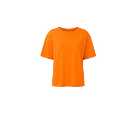 Oranje basic oversized shirt