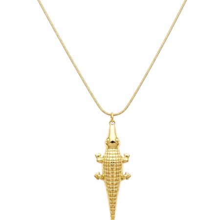 Stainless steel ketting met krokedil