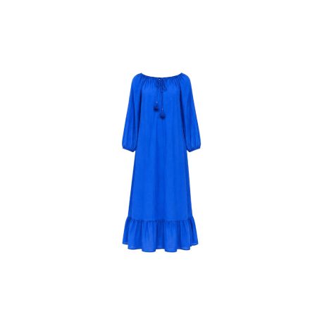 Kobalt maxi dress