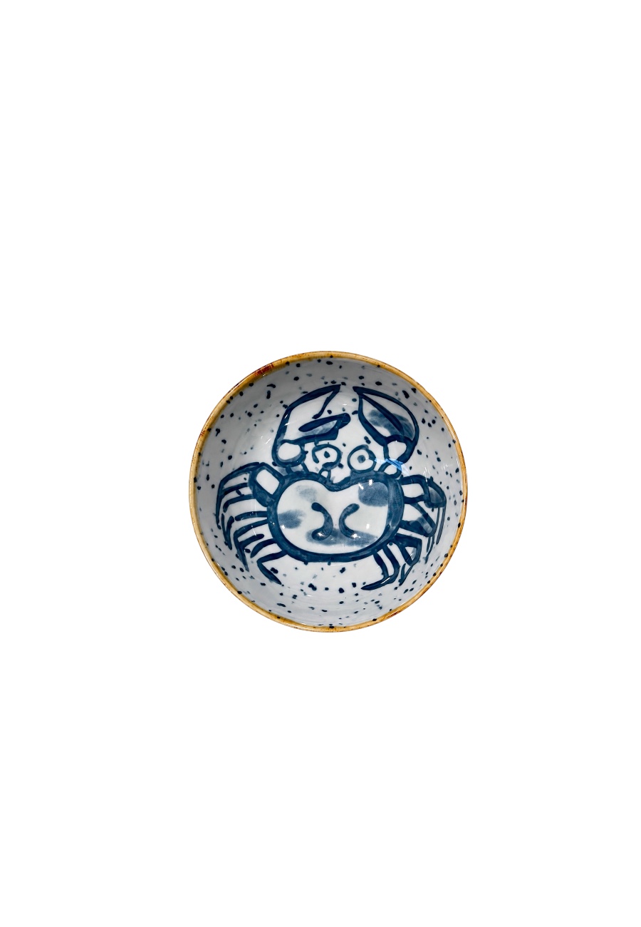 Aardewerk Schaaltje met kreeft