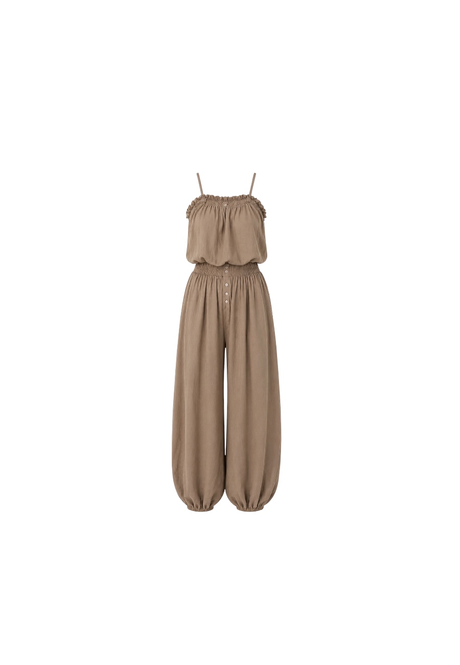 Taupe jumpsuit