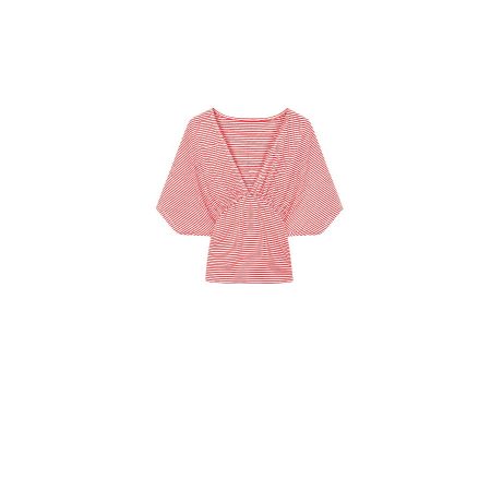 Rood/wit gestreept shirt