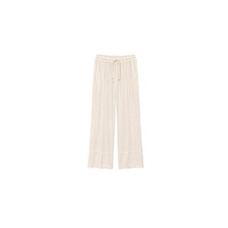 Ecru broek met rechte pijp