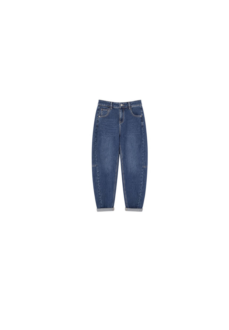 Full stretch barrel jeans