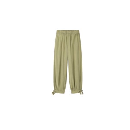 Light green barrel broek