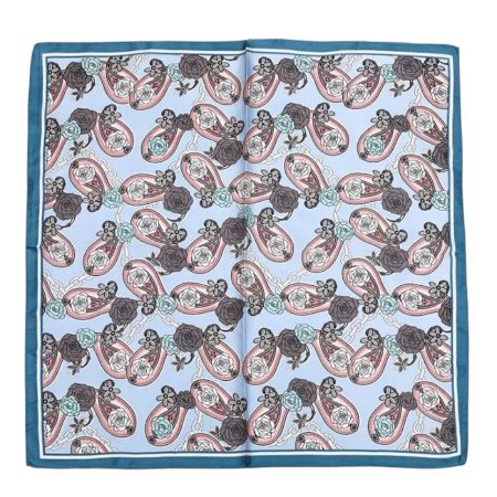 Glans shawl vierkant