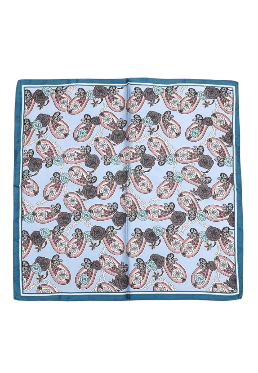 Glans shawl vierkant