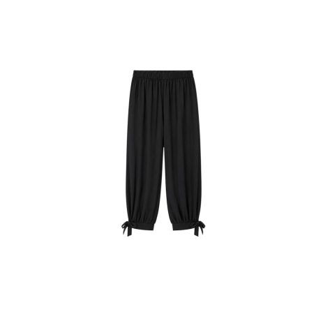 Zwarte barrel broek