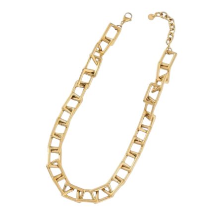 Goudkleurige statement verstelbare ketting