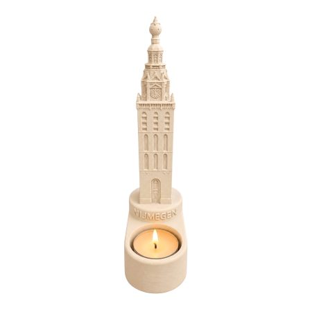 Nijmegen, Stevenstoren/stevenskerk met waxine lichtje