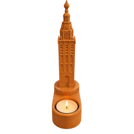 Nijmegen, Stevenstoren/stevenskerk met waxine lichtje