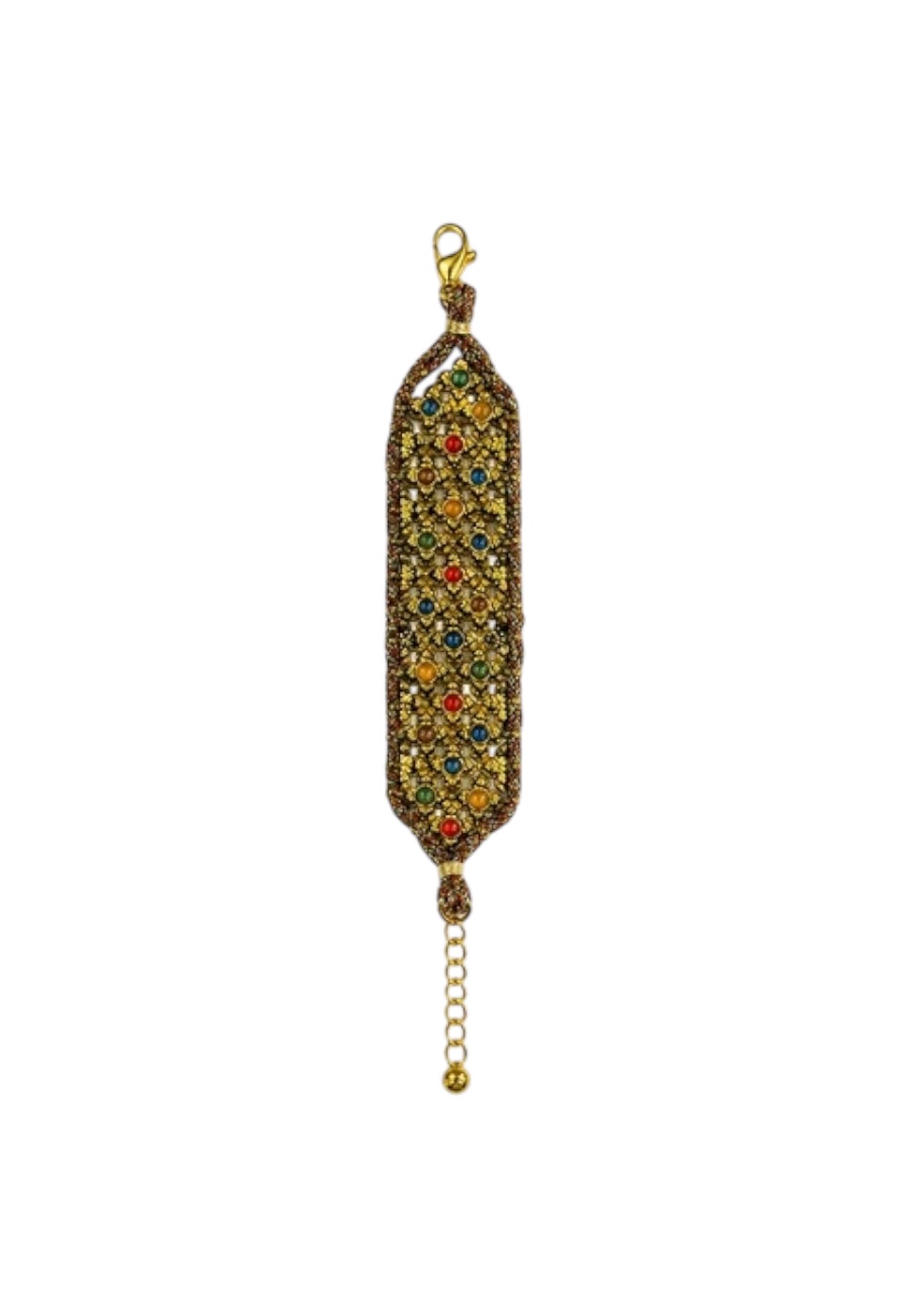 Boho luxe kralen armband