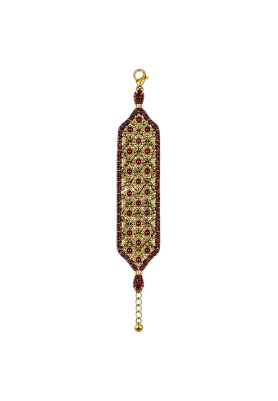 Boho luxe kralen armband