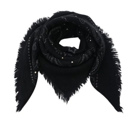Wollige vierkante shawl