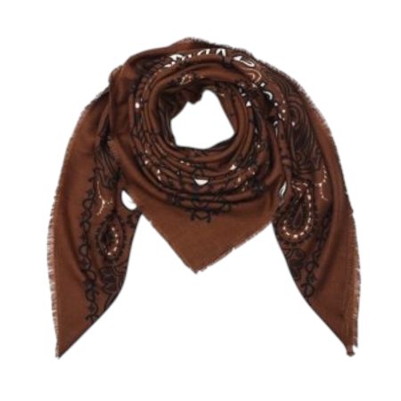 Wollige vierkante shawl